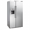 Отдельностоящий холодильник с морозильной камерой Side-by-Side Kuppersbusch KEI 9750-0-2 T сталь